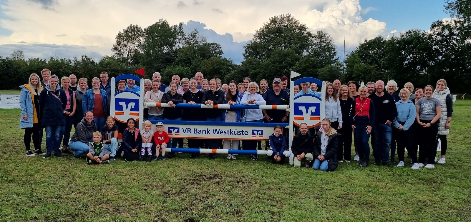 Gruppenfoto des Reitclubs Löwenstedt